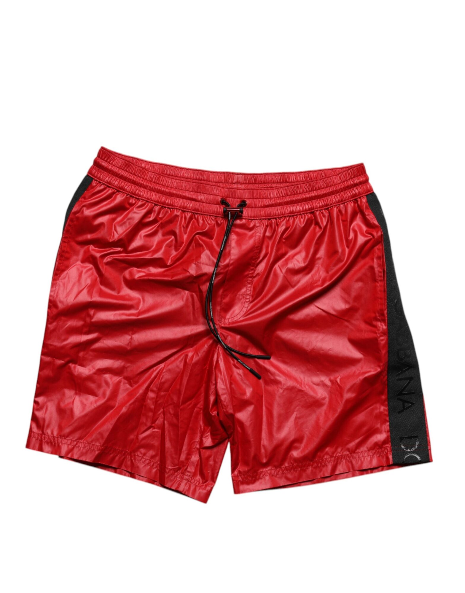 Dolce & Gabbana - Red Polyester Beachwear Shorts 2Pc Swimwear