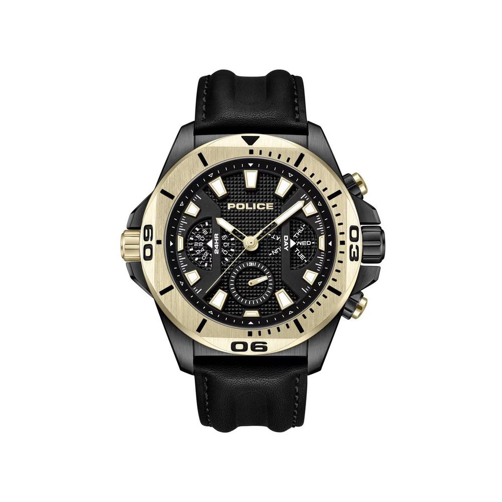 Police - Black Artificial Leather Watch