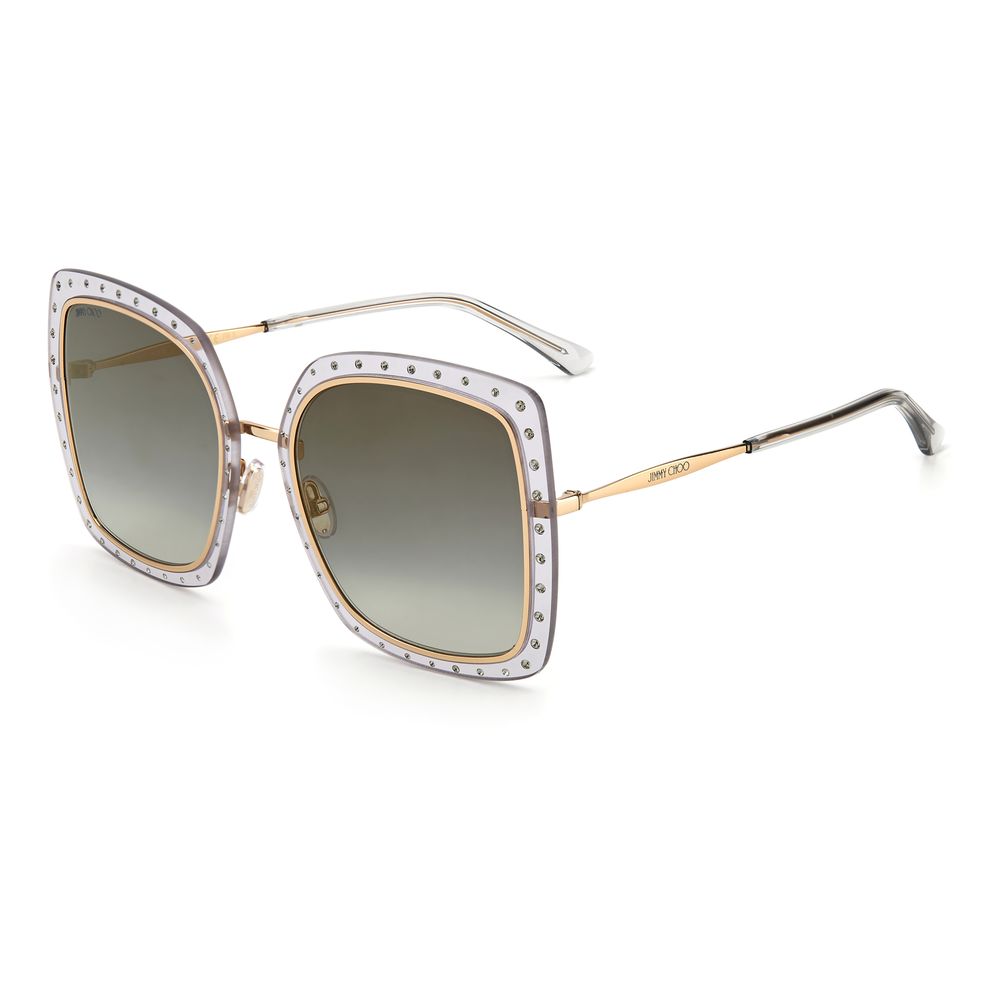 Jimmy Choo - Gold Metal Sunglasses