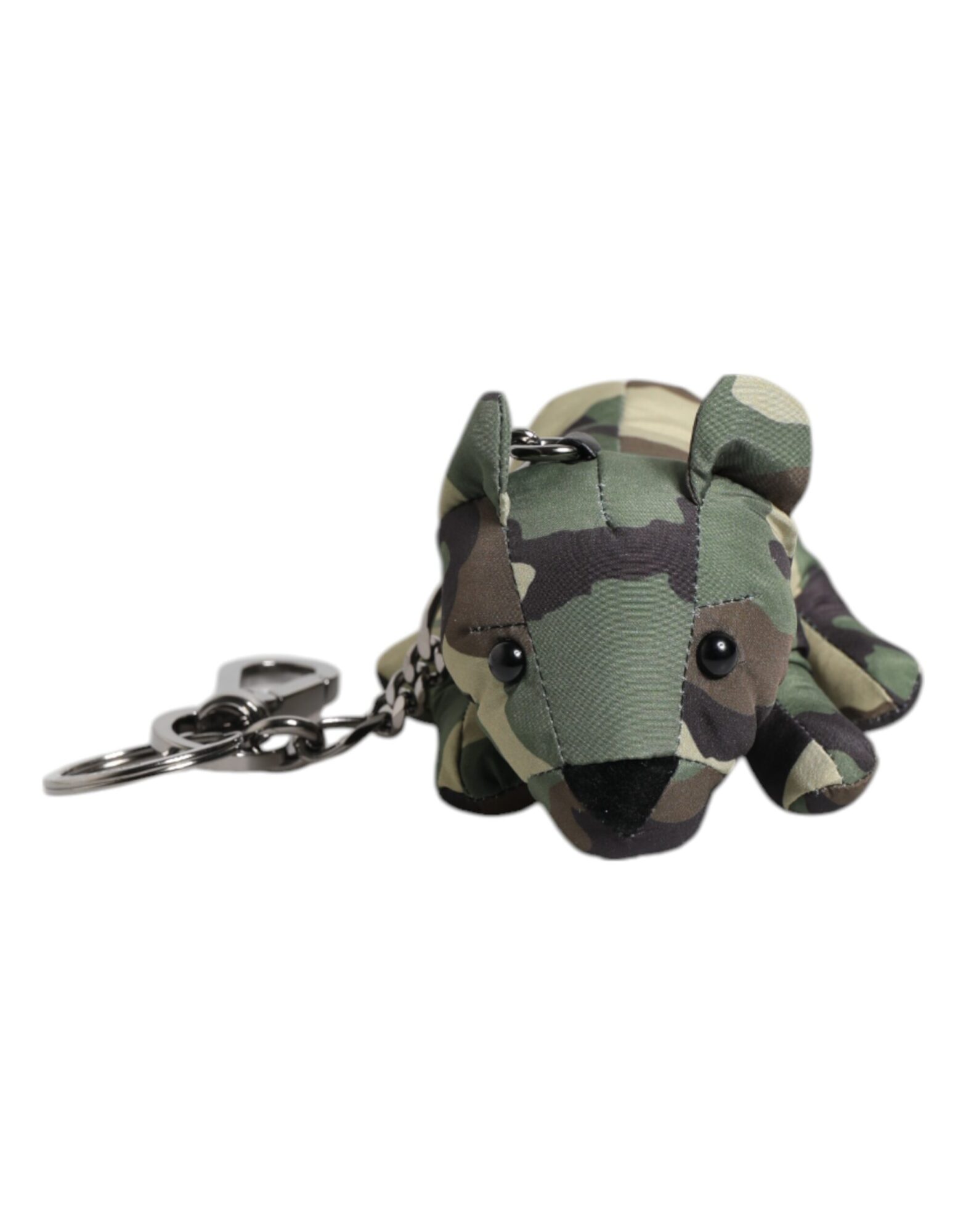 Dolce & Gabbana - Multicolor Camouflage Animal Silhouette Keychain Keyring