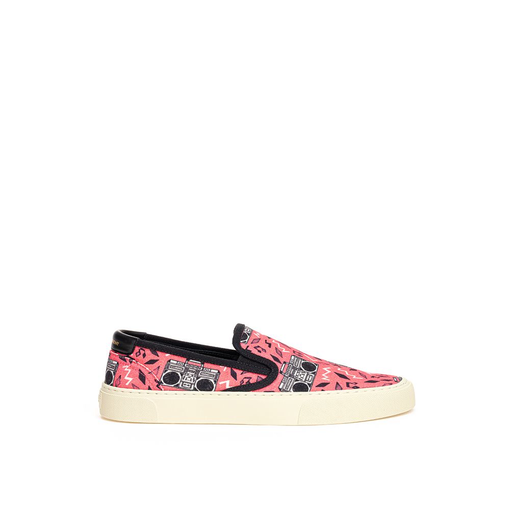 Saint Laurent - Pink Cotton Sneaker