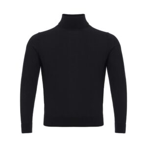 Italian Cashmere Luxury Black Sweater