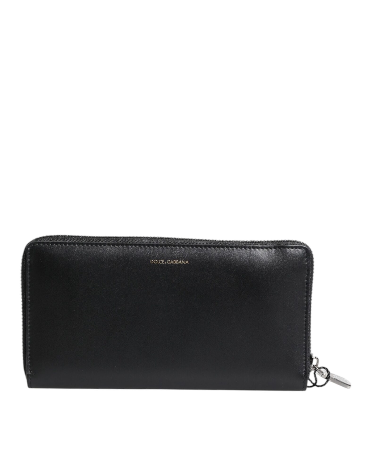 Dolce & Gabbana - Black Blue Exotic Leather Embossed Continental Wallet