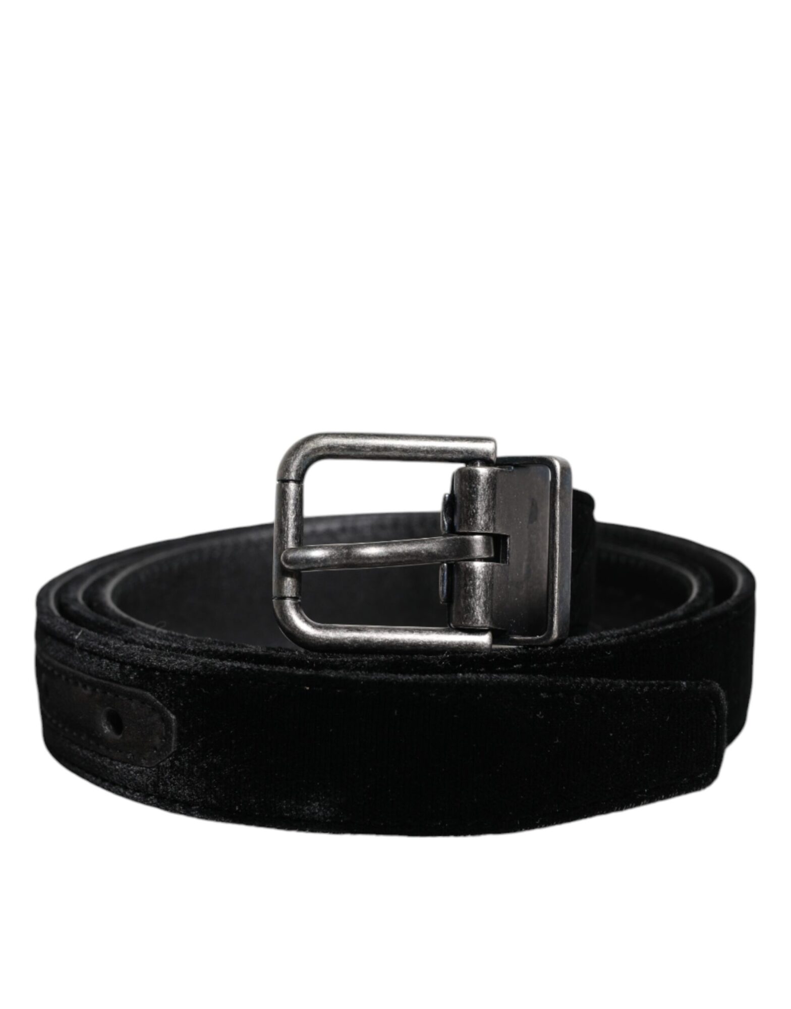 Dolce & Gabbana - Black Leather Metal Buckle Classic Belt