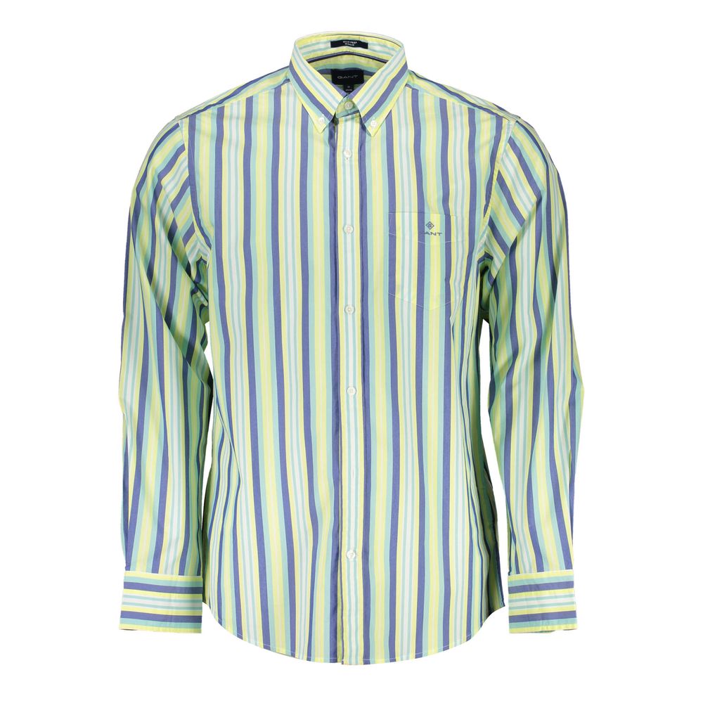 Gant - Yellow Cotton Men Shirt