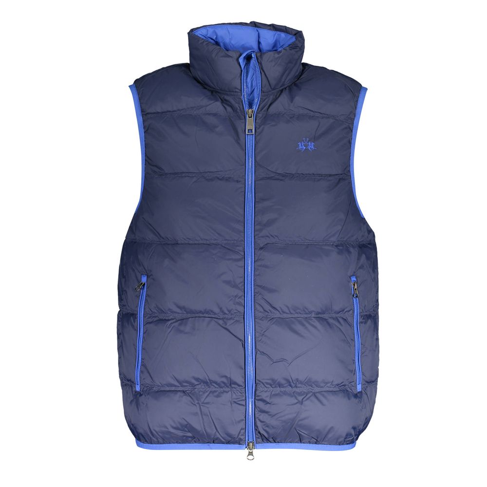 La Martina - Blue Polyamide Men Jacket