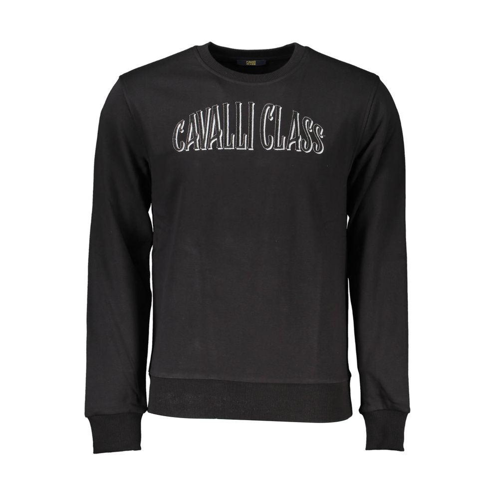 Cavalli Class - Black Cotton Men Sweatshirt