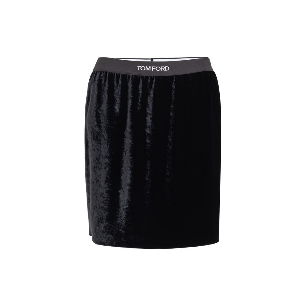 Tom Ford - Black Viscose Mini