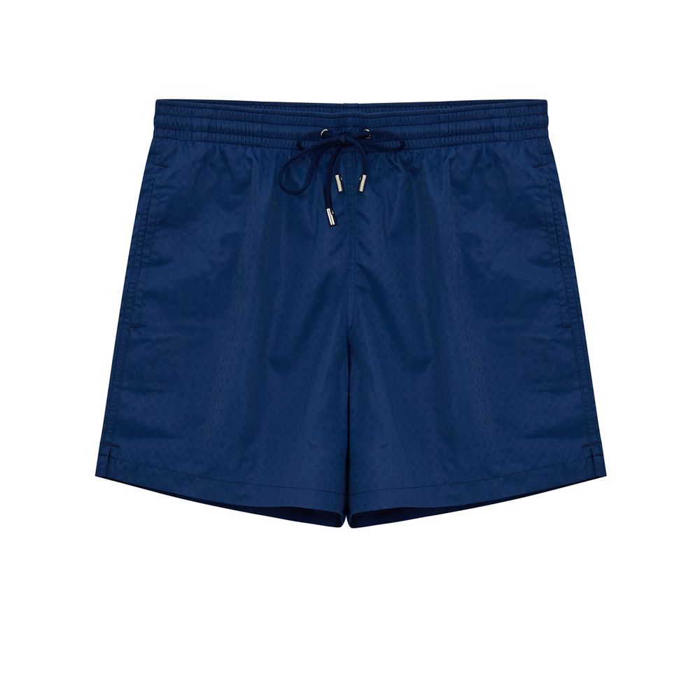 Canali - Blue Polyester Swim Short