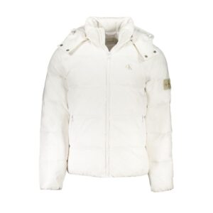 White Polyamide Jackets & Coat
