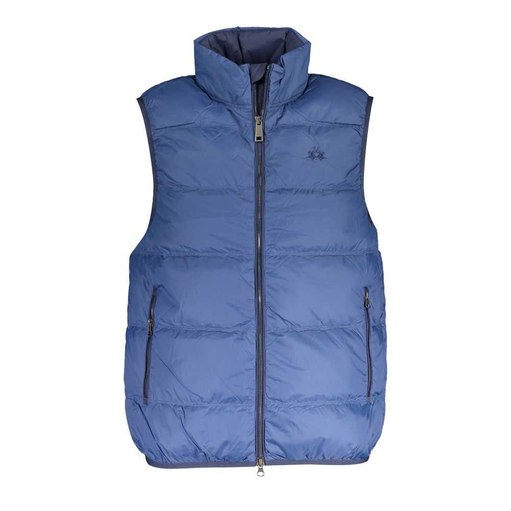 La Martina - Blue Polyamide Men Jacket