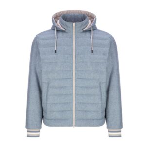 Blue Silk Jacket