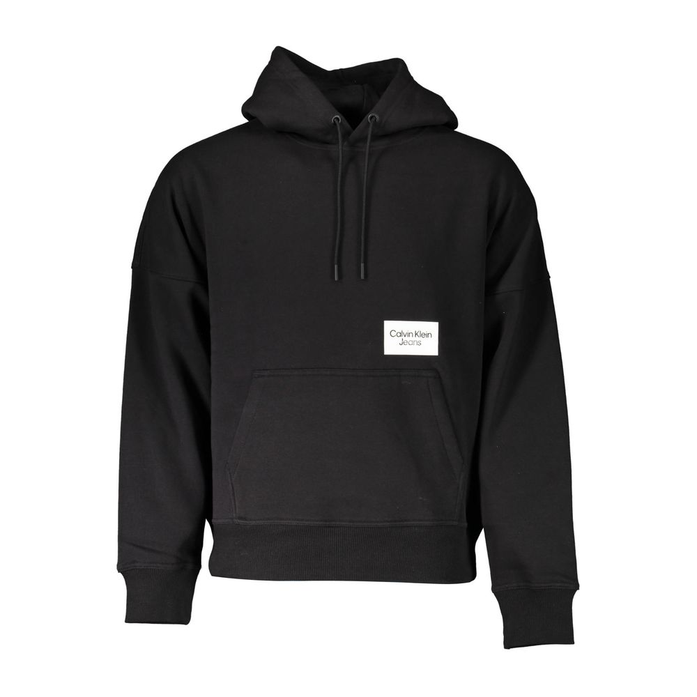 Calvin Klein - Black Cotton Men Sweatshirt