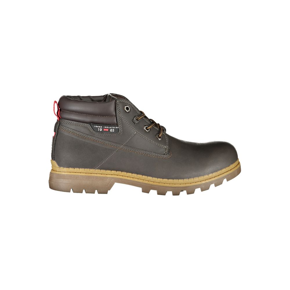 Carrera - Contrast Laced Boots with Iconic Logo