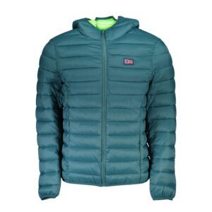 Green Polyamide Men Jacket