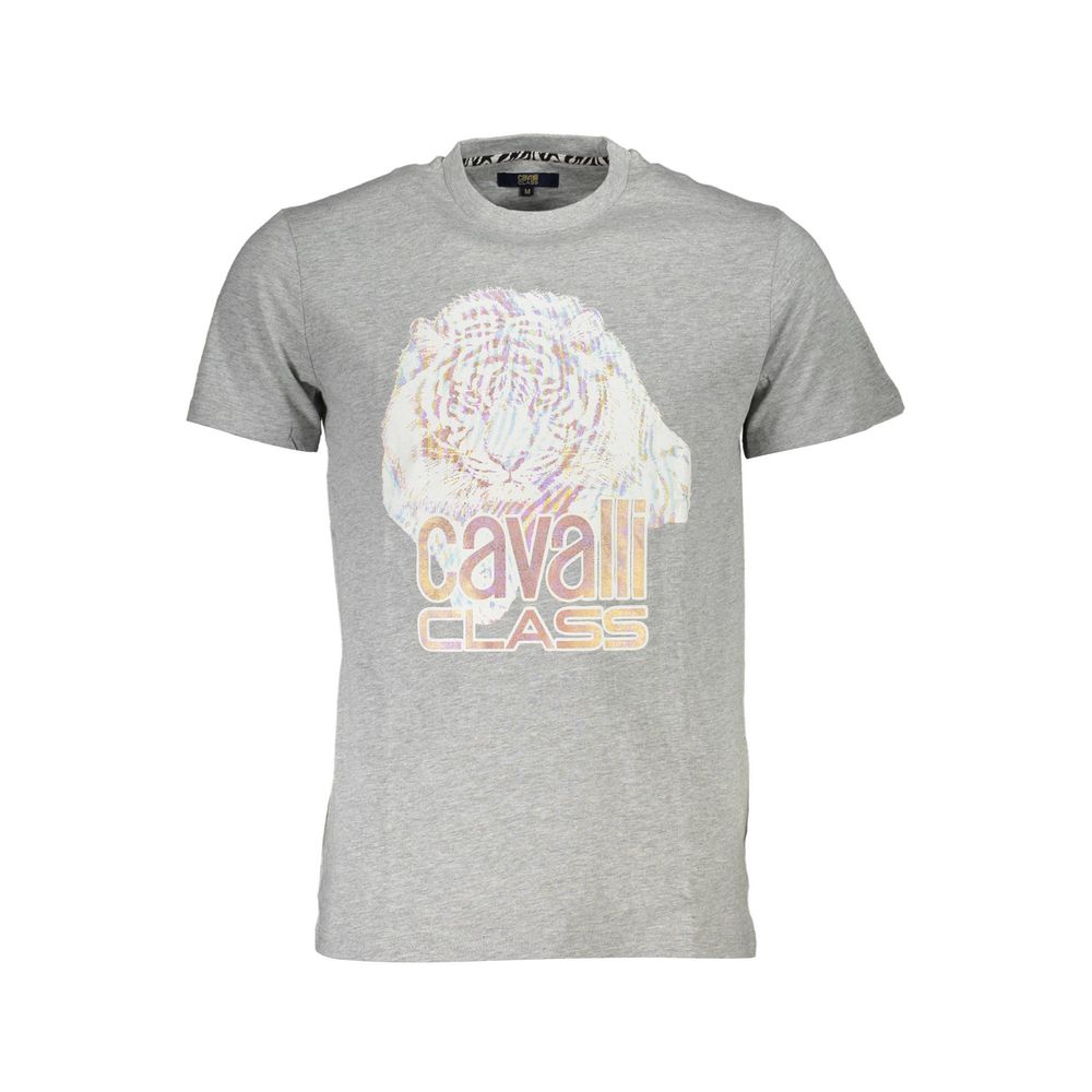 Cavalli Class - Brown Cotton Men T-Shirt