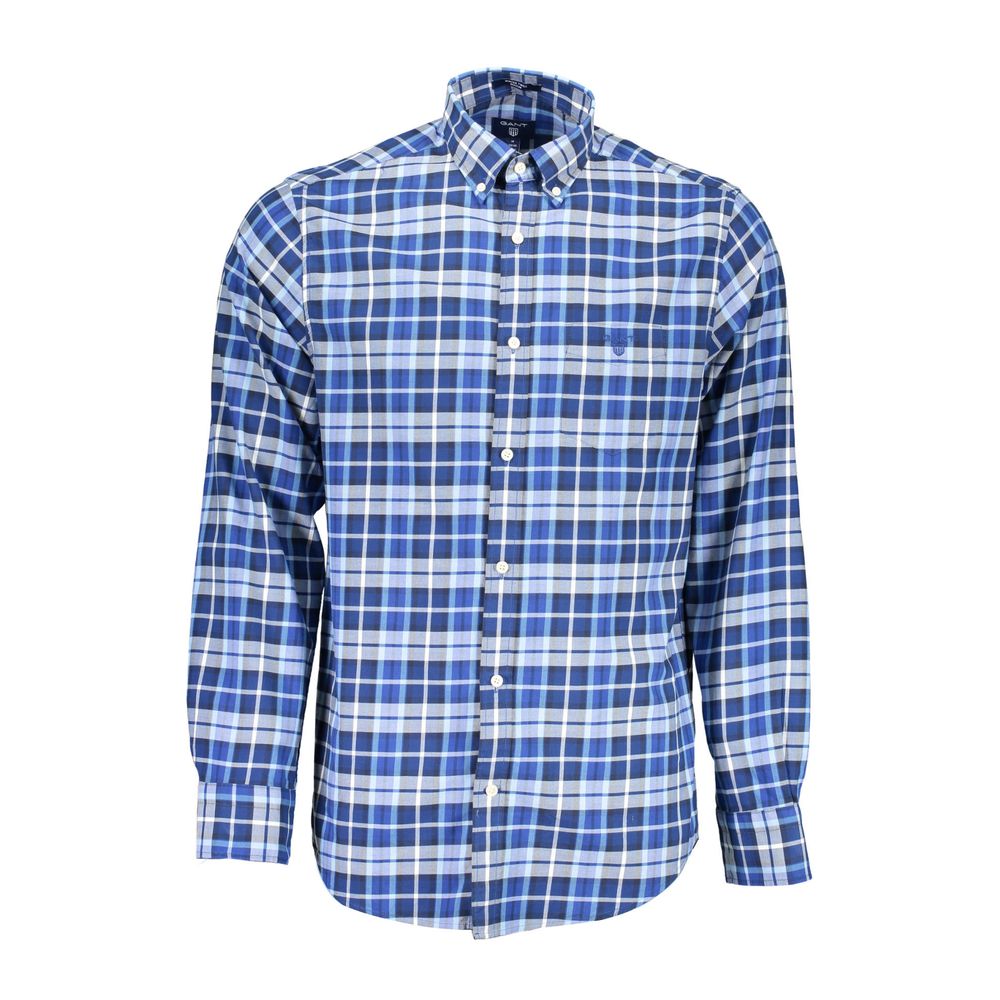 Gant - Blue Cotton Men Shirt