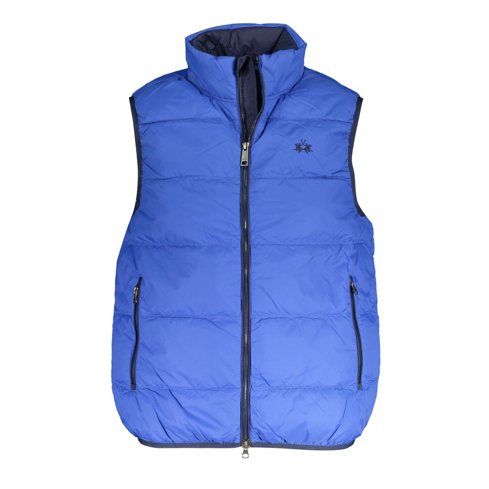 La Martina - Blue Polyamide Men Jacket