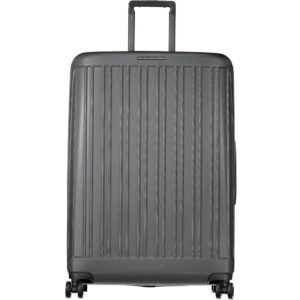 Gray Polycarbonate Men Luggage