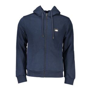 Blue Cotton Men's Sweatshirt