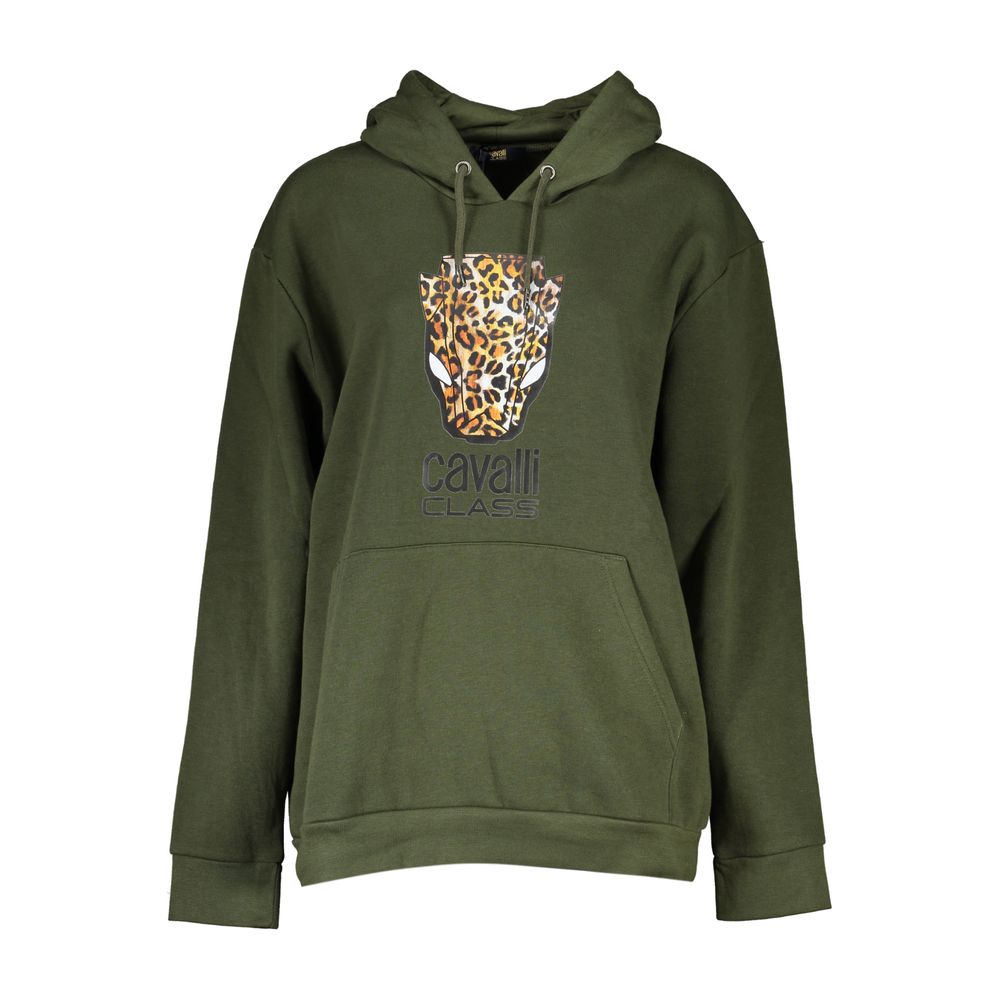 Cavalli Class - Green Cotton Women Sweater