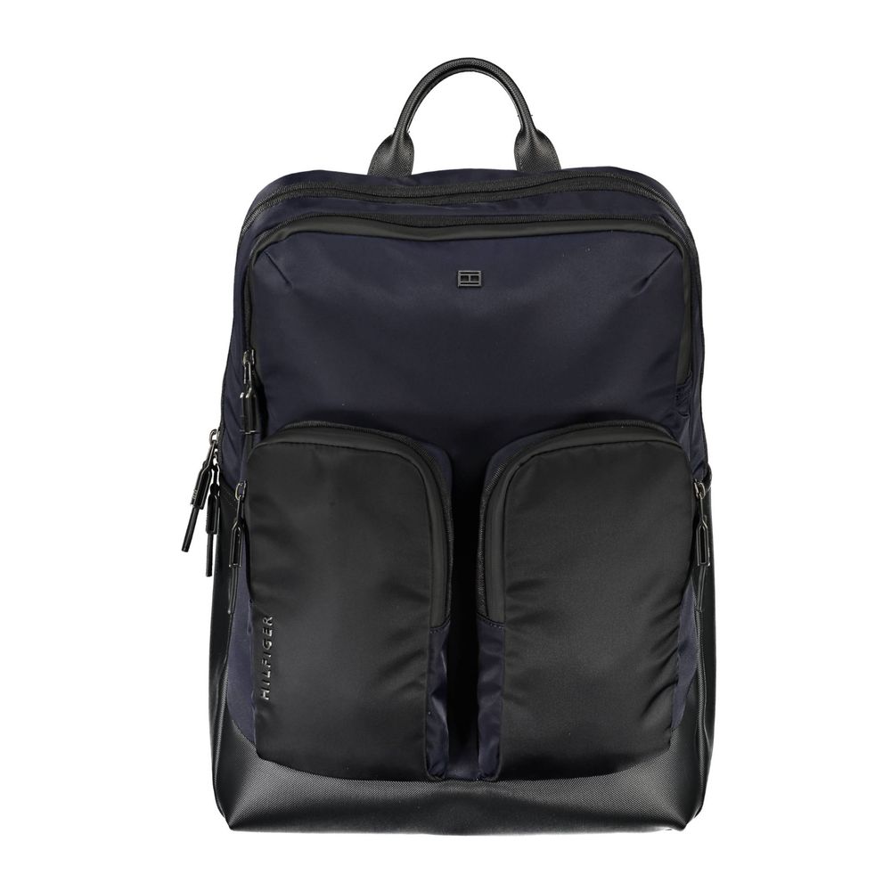 Tommy Hilfiger - Blue Polyethylene Men Backpack