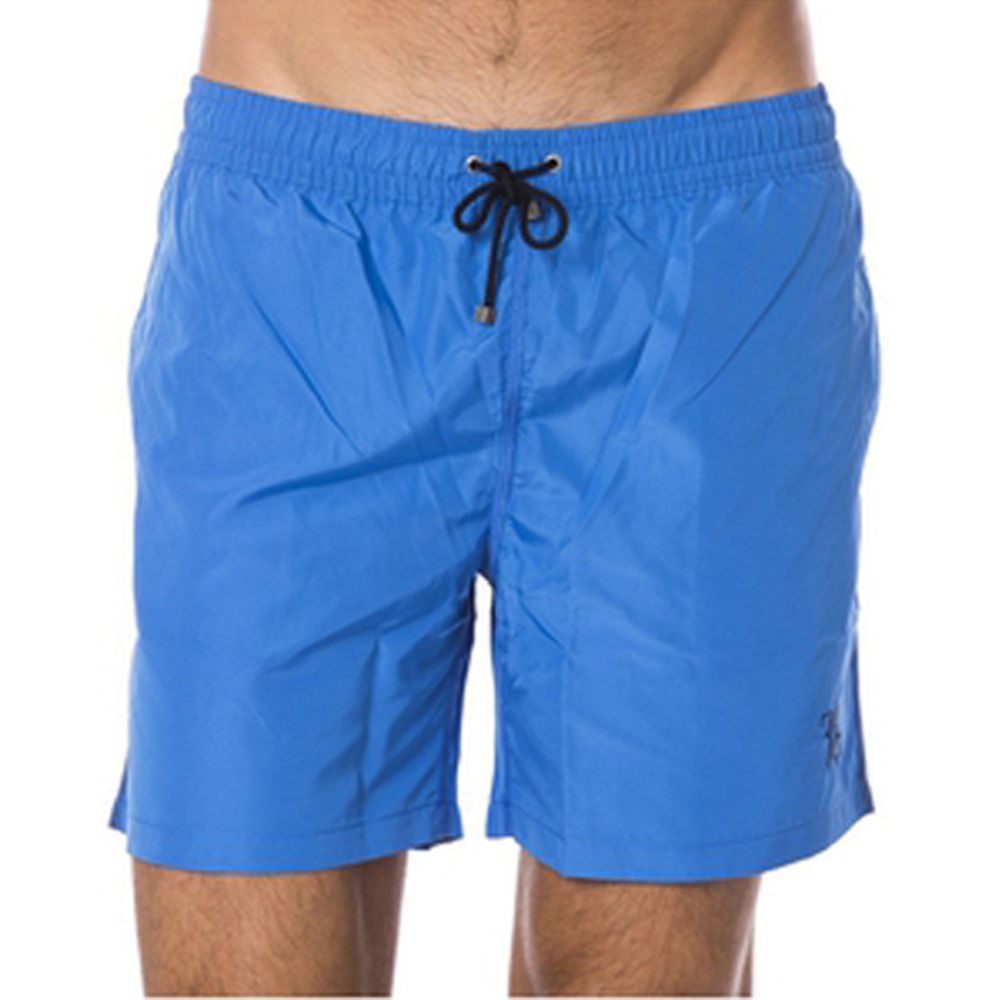 Billionaire Italian Couture - Blue Polyester Men’s Swim Trunk