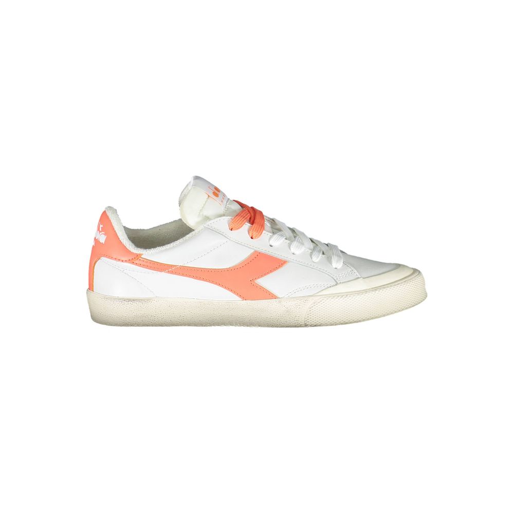 Diadora - White Leather Women Sneaker