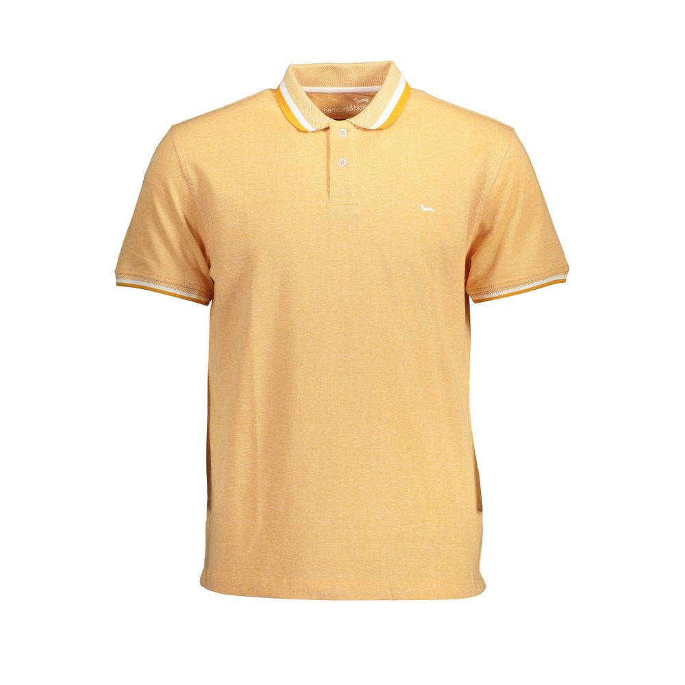 Harmont & Blaine - Arancione Cotton Men Polo