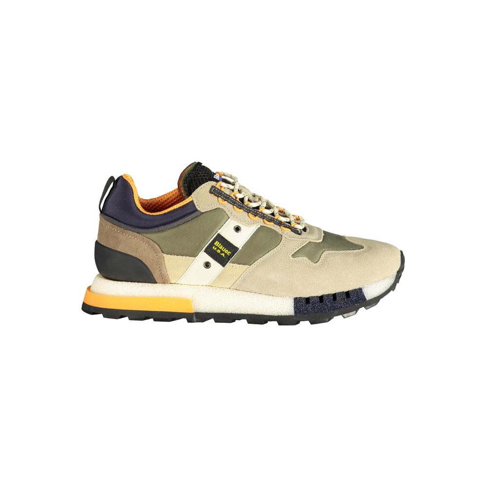 Blauer - Green Polyethylene Men Sneaker