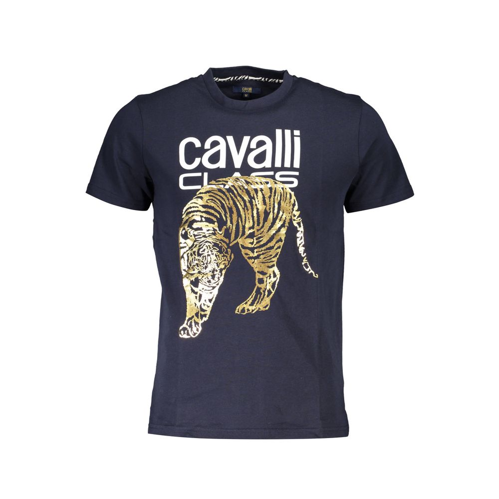 Cavalli Class - Blue Cotton Men T-Shirt