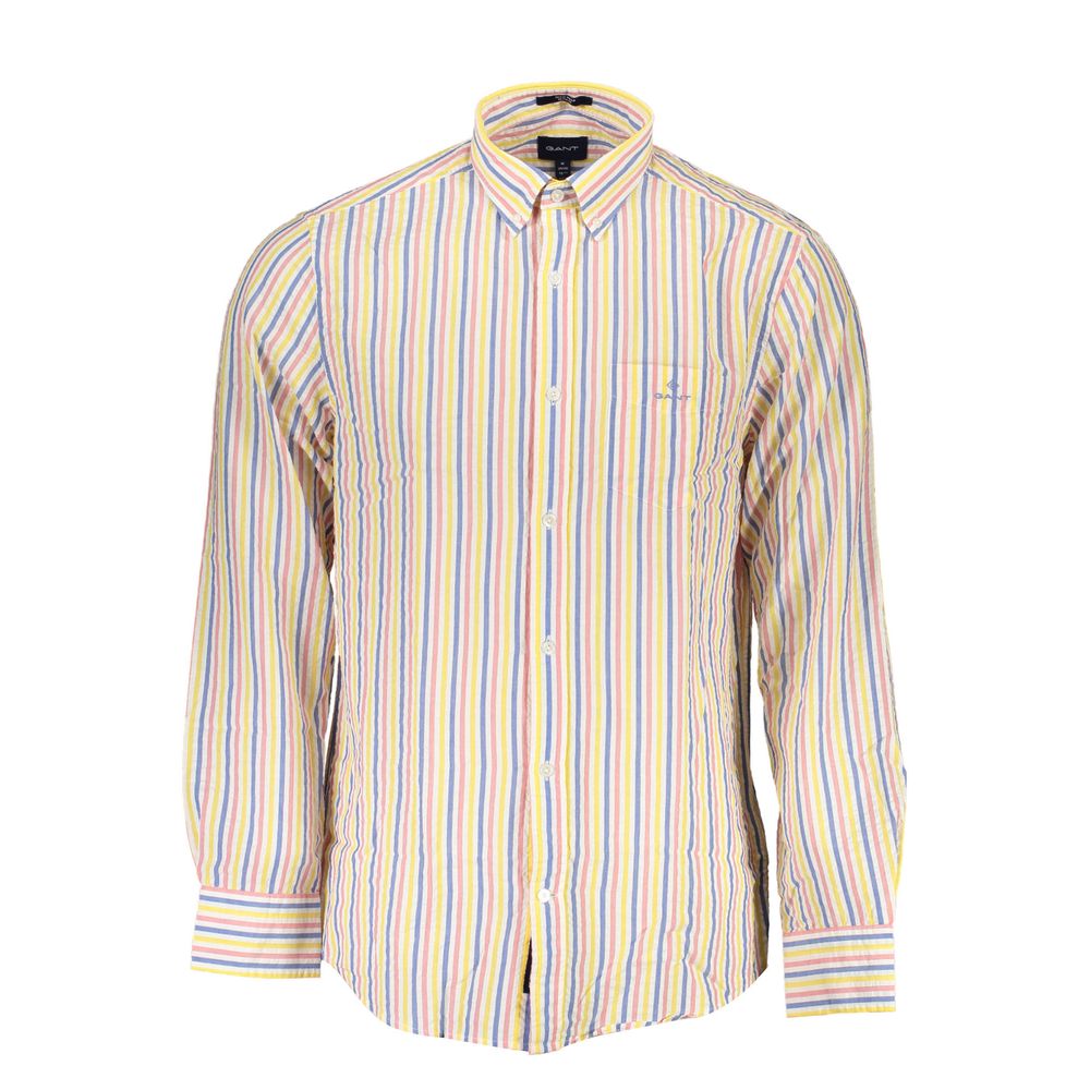 Gant - White Cotton Men Shirt