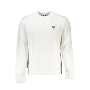White Cotton Men Sweater