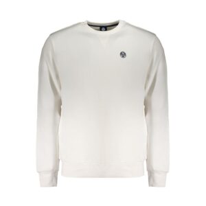 White Cotton Men Sweater