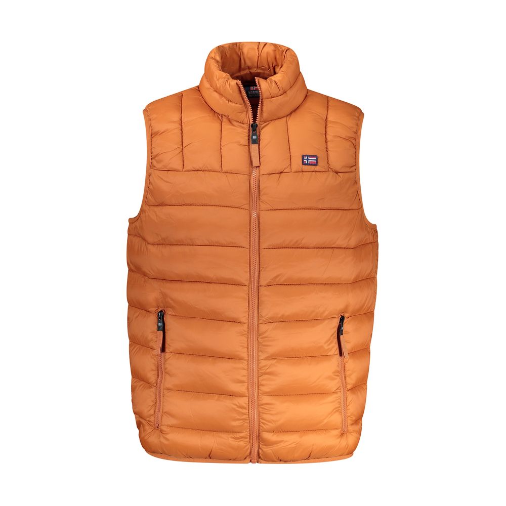 Norway 1963 - Orange Polyamide Men Jacket