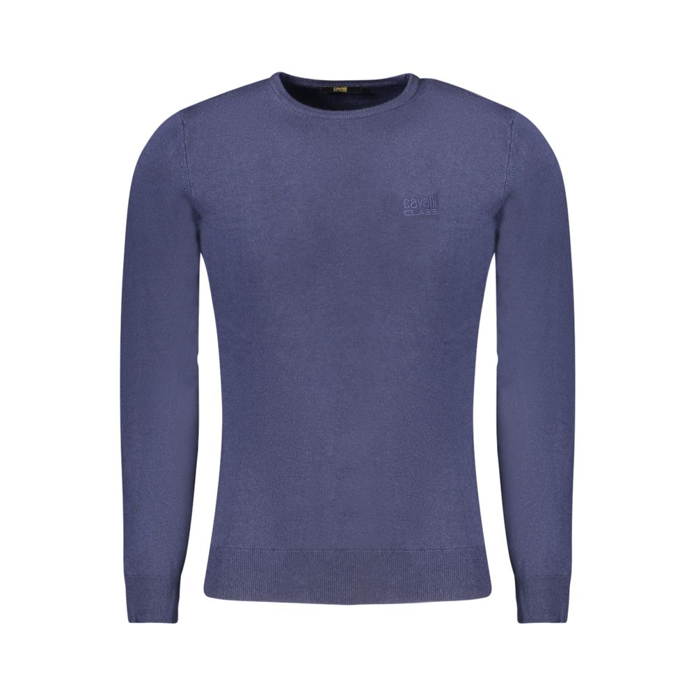 Cavalli Class - Blue Viscose Men Sweater