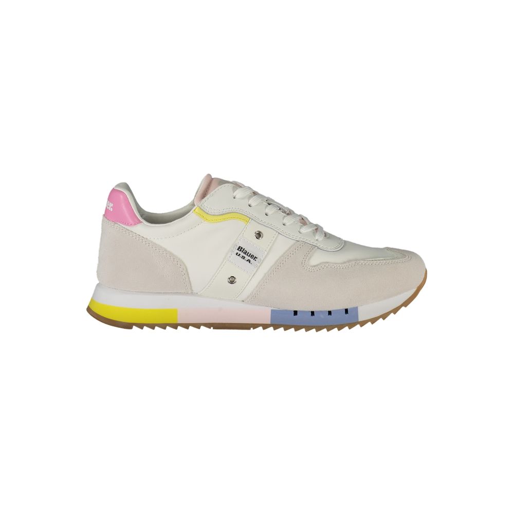 Blauer - Bianco Poliuretano Woman Sneaker