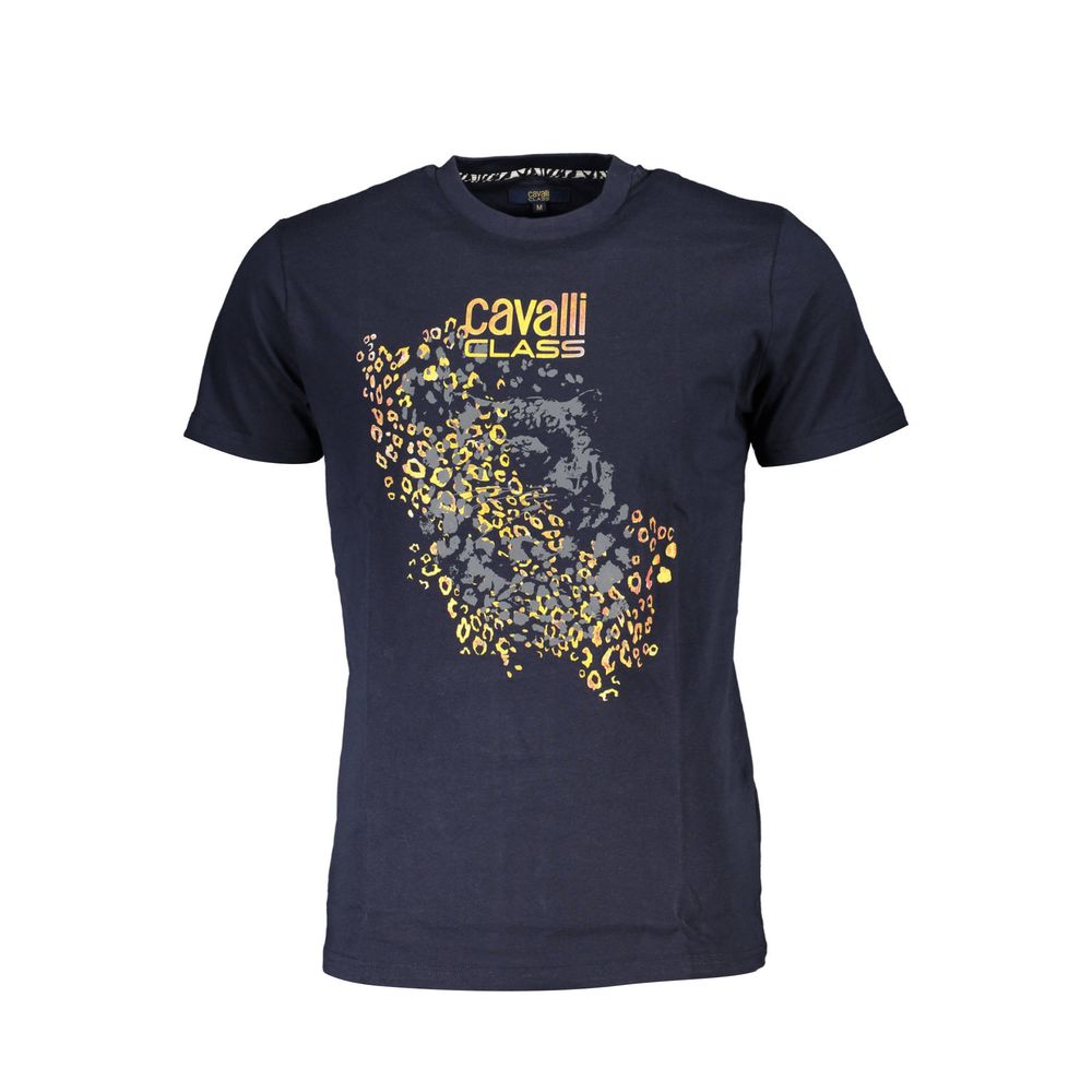 Cavalli Class - Blue Cotton Men T-Shirt