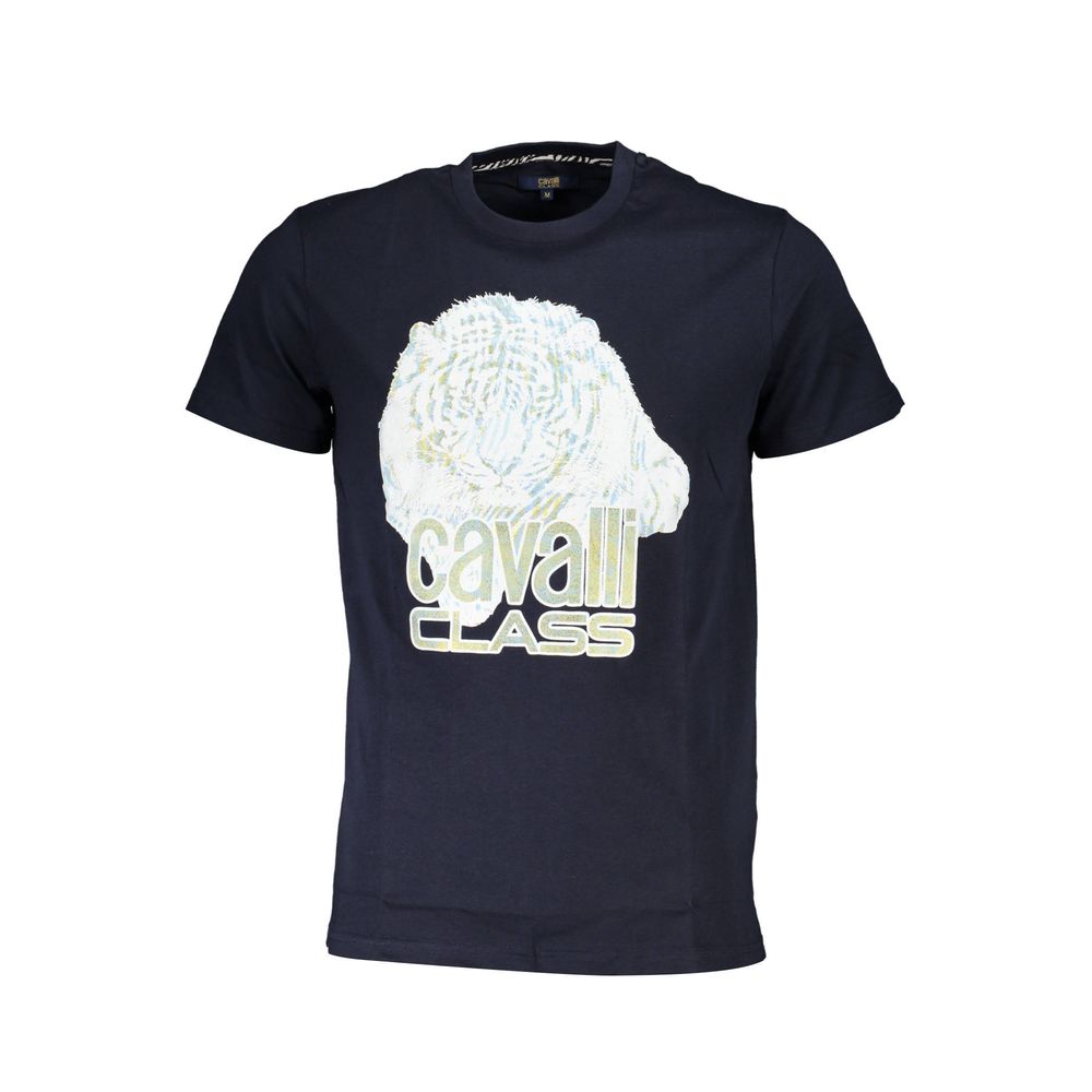 Cavalli Class - Blue Cotton Men T-Shirt