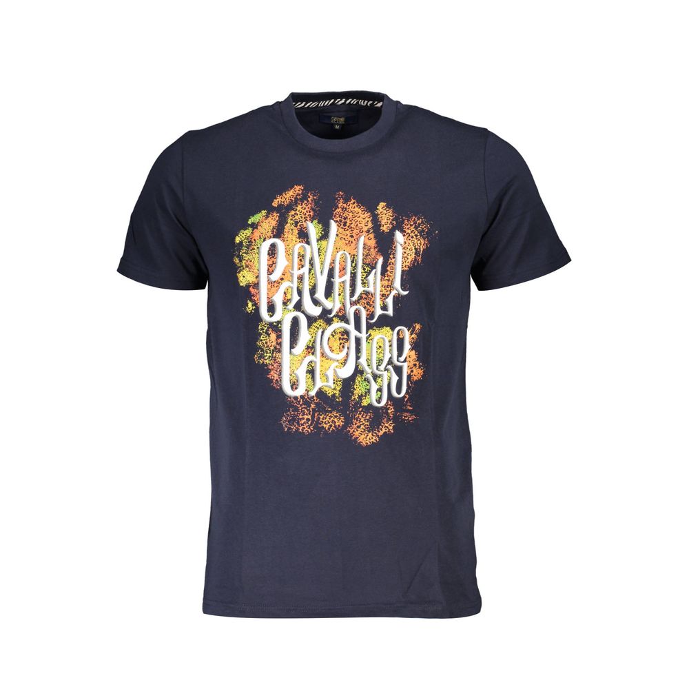 Cavalli Class - Blue Cotton Men T-Shirt