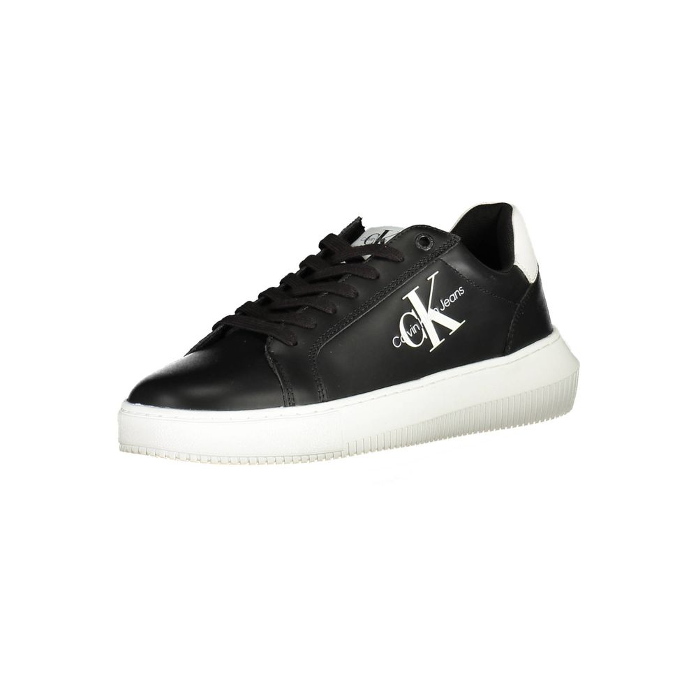 Calvin Klein - Black Polyester Athletic Sneakers