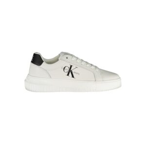 White Leather Women Sneaker