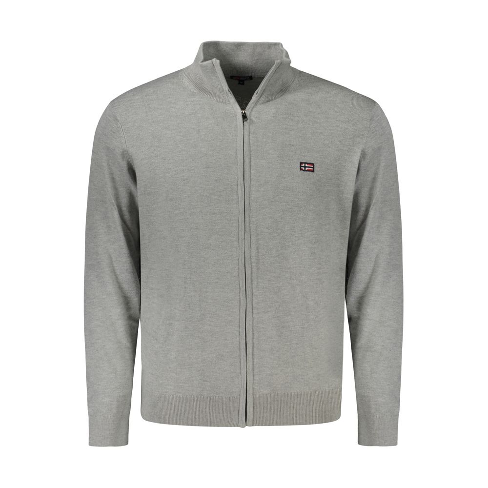 Norway 1963 - Brown Polyester Men Cardigan