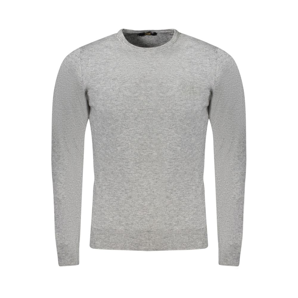 Cavalli Class - Brown Polyester Men Sweater