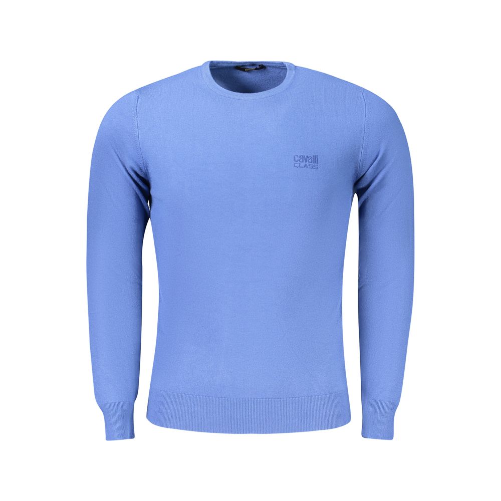 Cavalli Class - Blue Viscose Men Sweater
