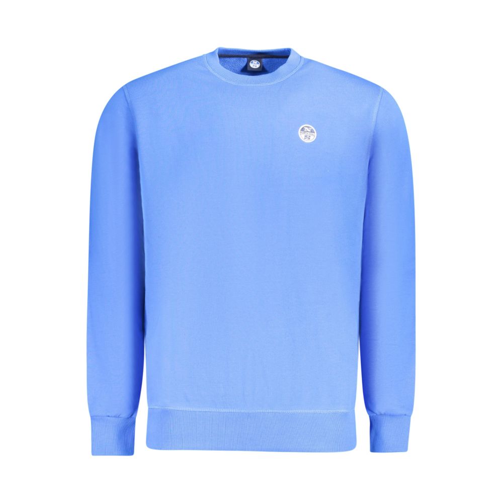 North Sails - Blue Cotton Men Sweater