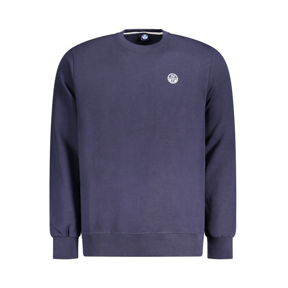 North Sails - Navy Cotton Men Sweatshirt