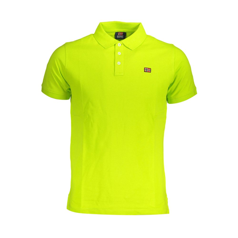 Norway 1963 - Yellow Cotton Men Polo Shirt