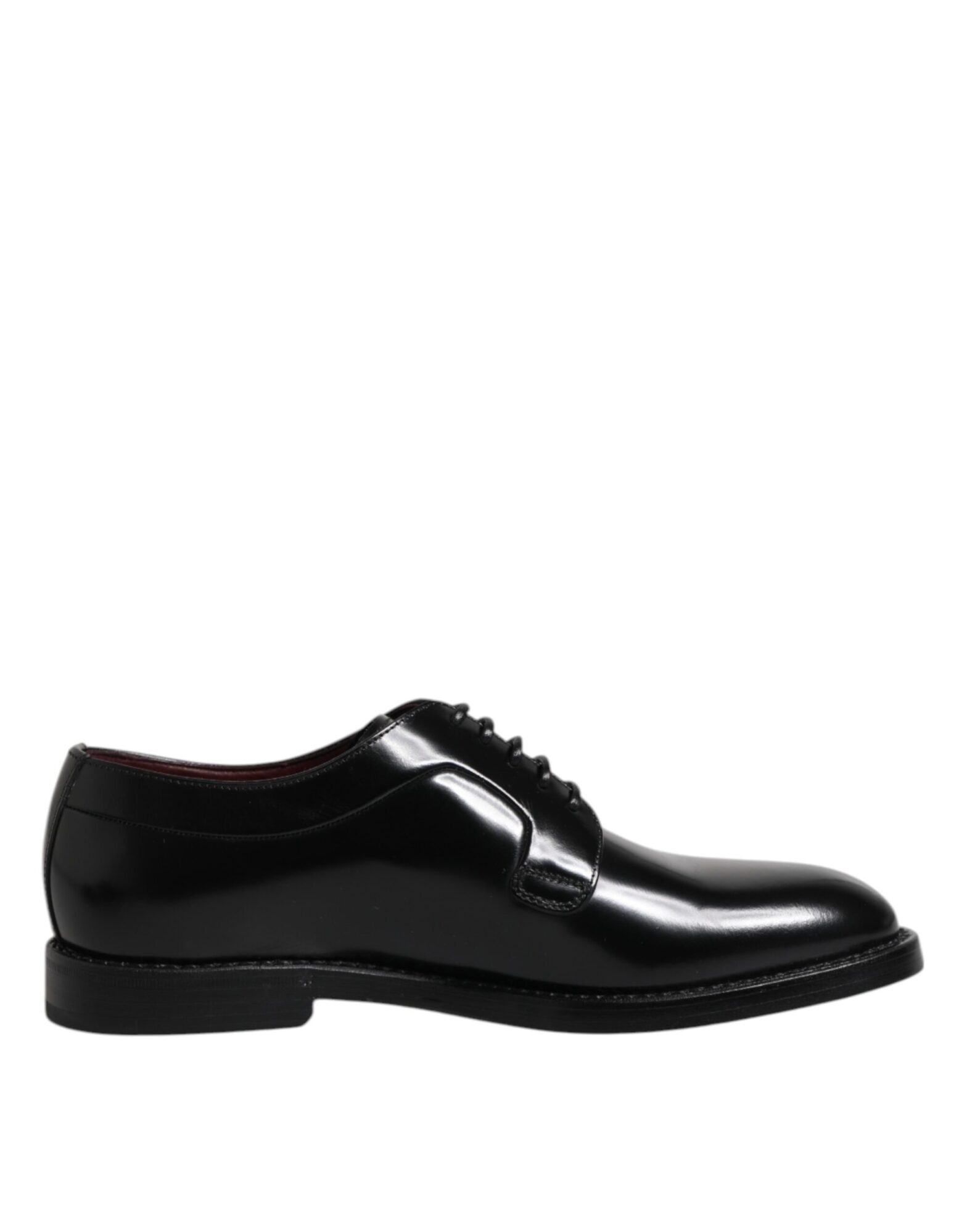 Dolce & Gabbana - Black Leather Lace Up Derby Dress Formal Shoes