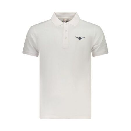 White Cotton Polo Shirt
